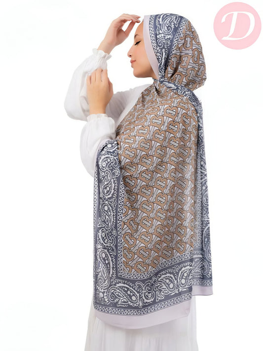 Malika Scarf - Crepe Digital